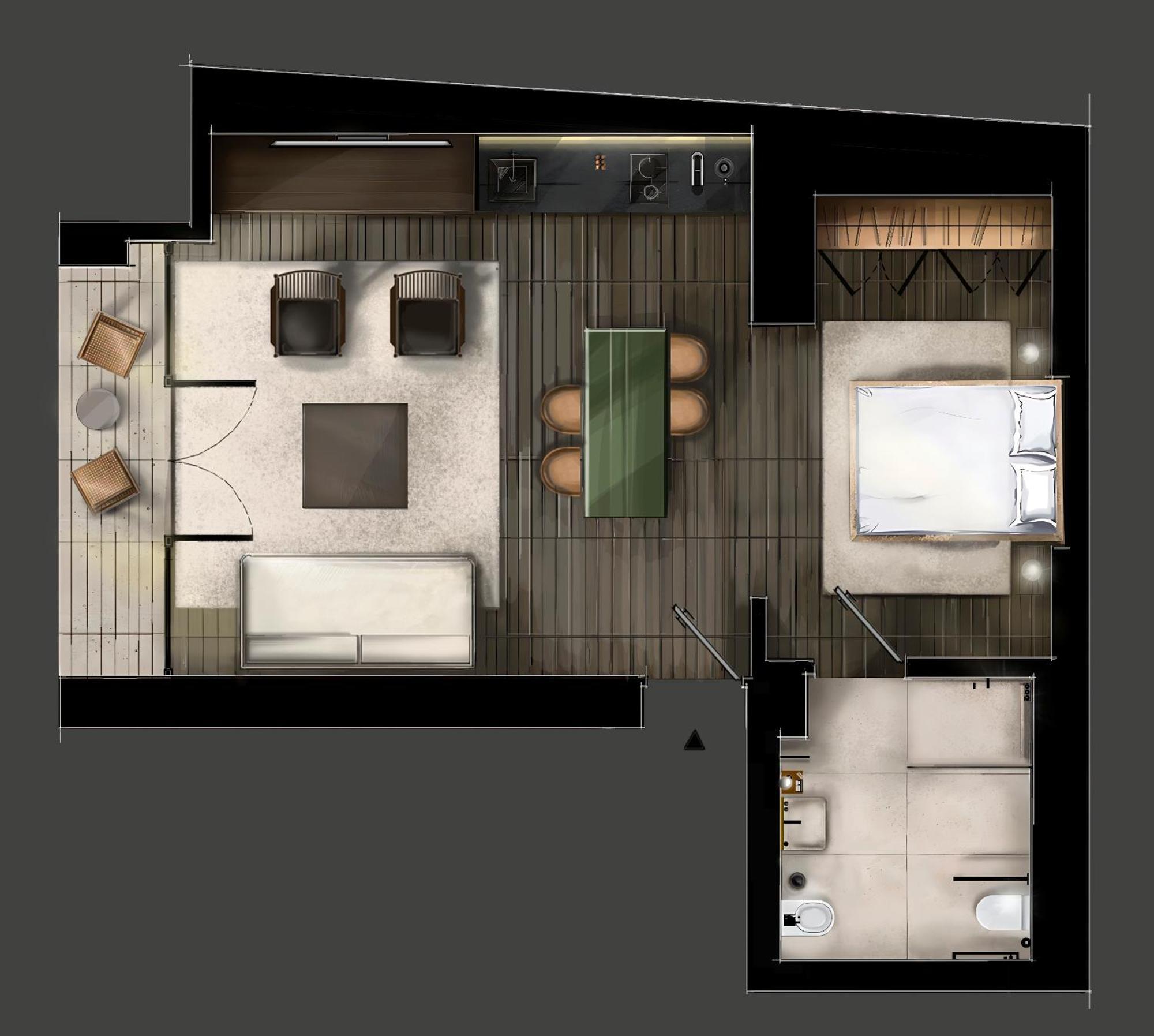 Master Trevi Aparthotel Rome Bagian luar foto